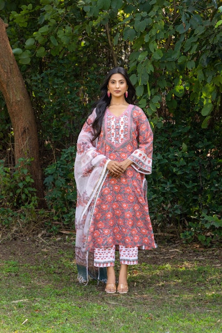 Indigo Pure Cotton Kurti